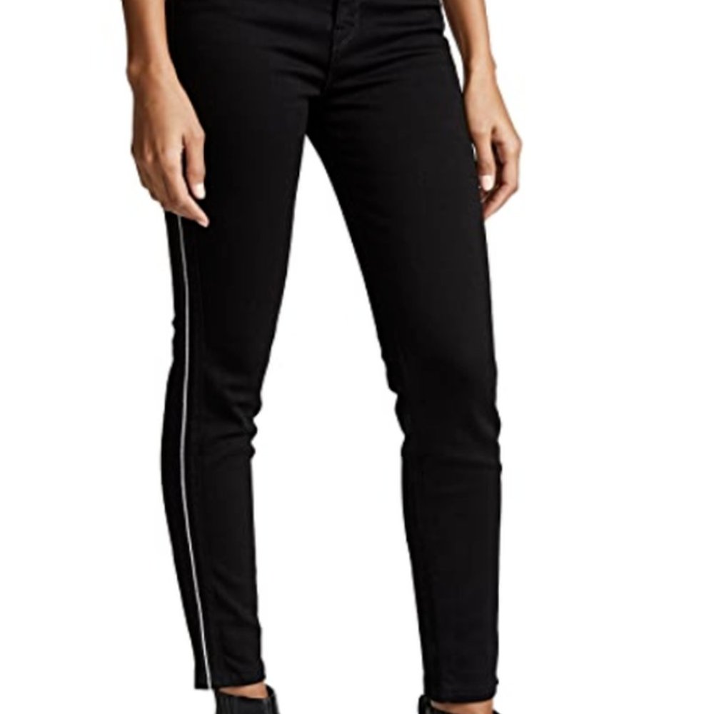*NEW* Hudson Holly Piped High-Rise Skinny Ankle Jeans